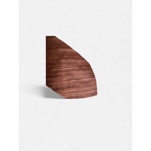 Vintage Tiffany by Excello Brown Textured Polyester Necktie 57" x 4"